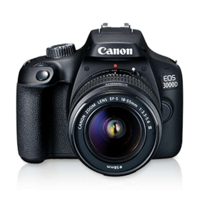 Canon EOS 3000D KIT (EF-S 18-55mm f/3.5-5.6 III DC Lens)