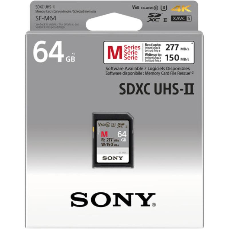 Sony 64GB SF-M UHS-II SDXC Memory Card