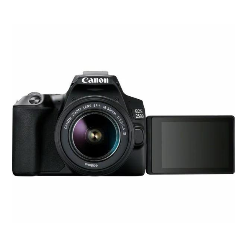 Canon EOS 250D With 18-55mm DC III Lens