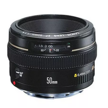 Canon EF50 f/1.4U LENS Standard Prime Lens