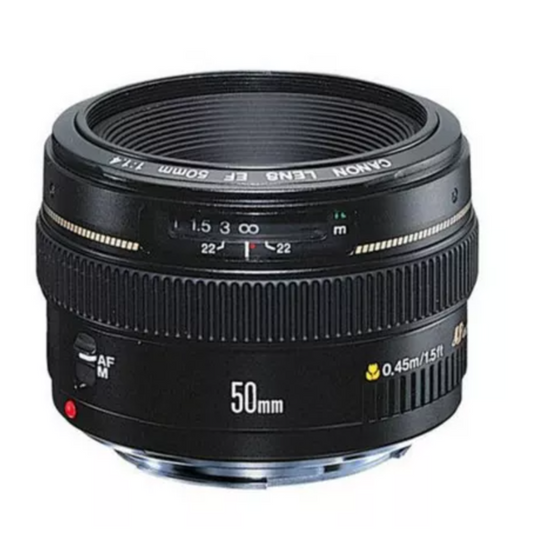 Canon EF50 f/1.4U LENS Standard Prime Lens