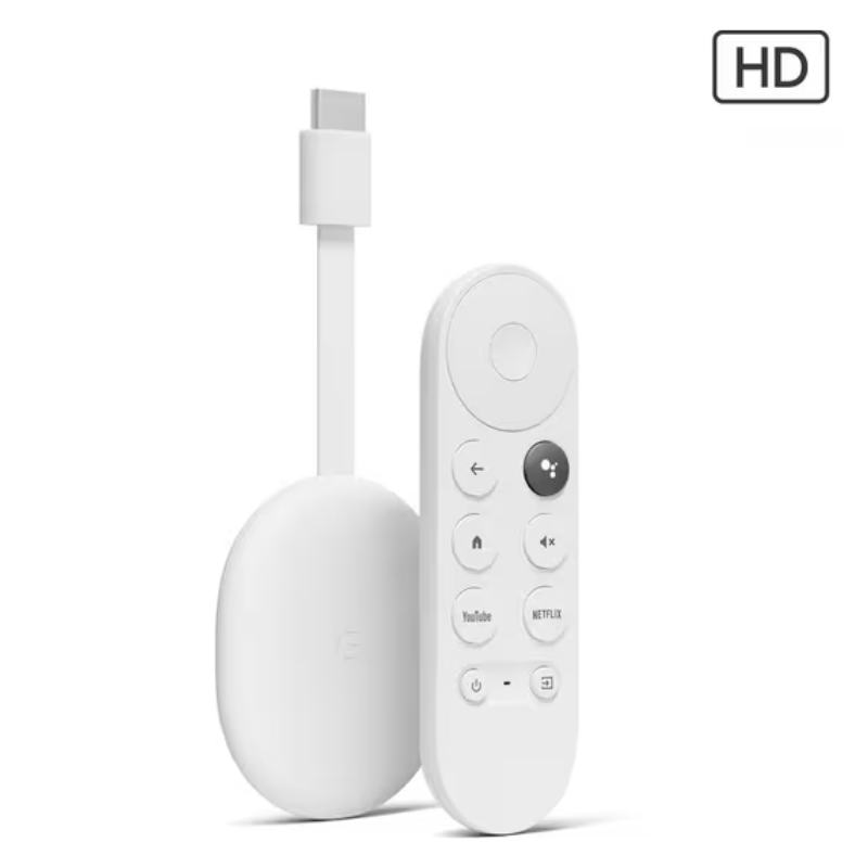 GOOGLE Chromecast HD with Google TV - Snow