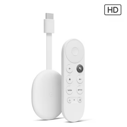 GOOGLE Chromecast HD with Google TV - Snow