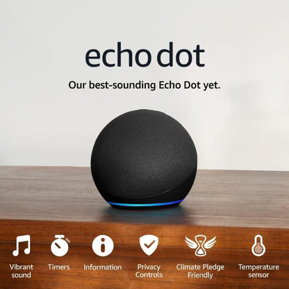 Amazon Echo Dot (5th Generation) charcoal