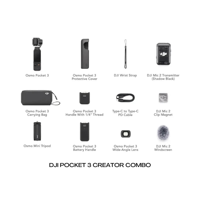 DJI OSMO Pocket 3 Creator Combo