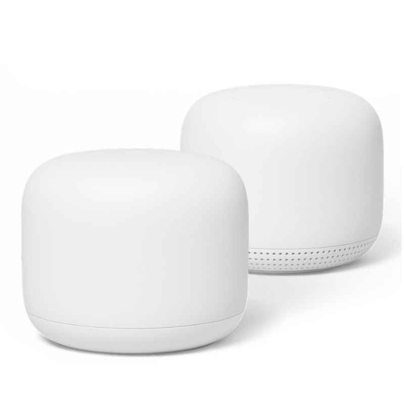 Google Nest Wifi Router and Point (2-Pack) (GA01425-US)