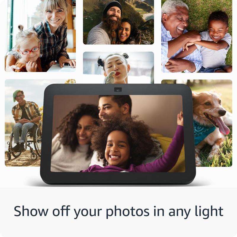 Amazon Echo Show 8 (3rd Generation, 2023) With Spatial Audio, Smart Home Hub, and Alexa