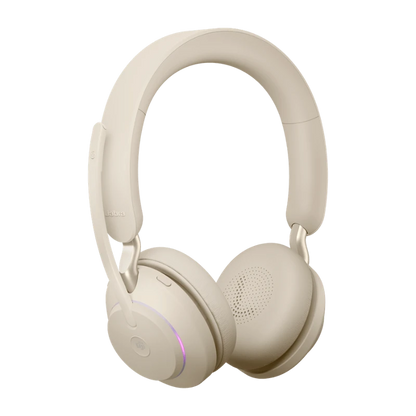 Jabra Evolve2 65 (USB-C) with Link380c Stereo beige