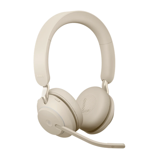 Jabra Evolve2 65 (USB-C) with Link380c Stereo beige