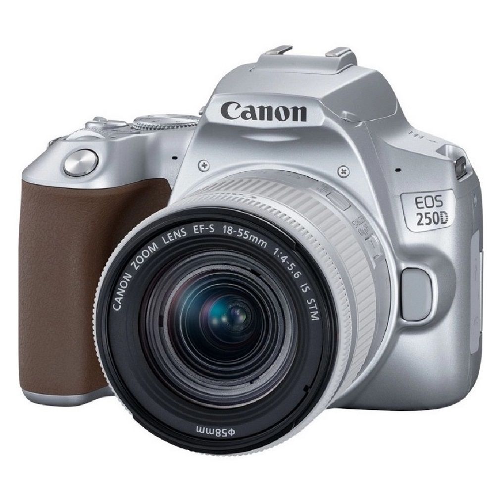 Canon EOS 250D (18-55 STM) SILVER (A)