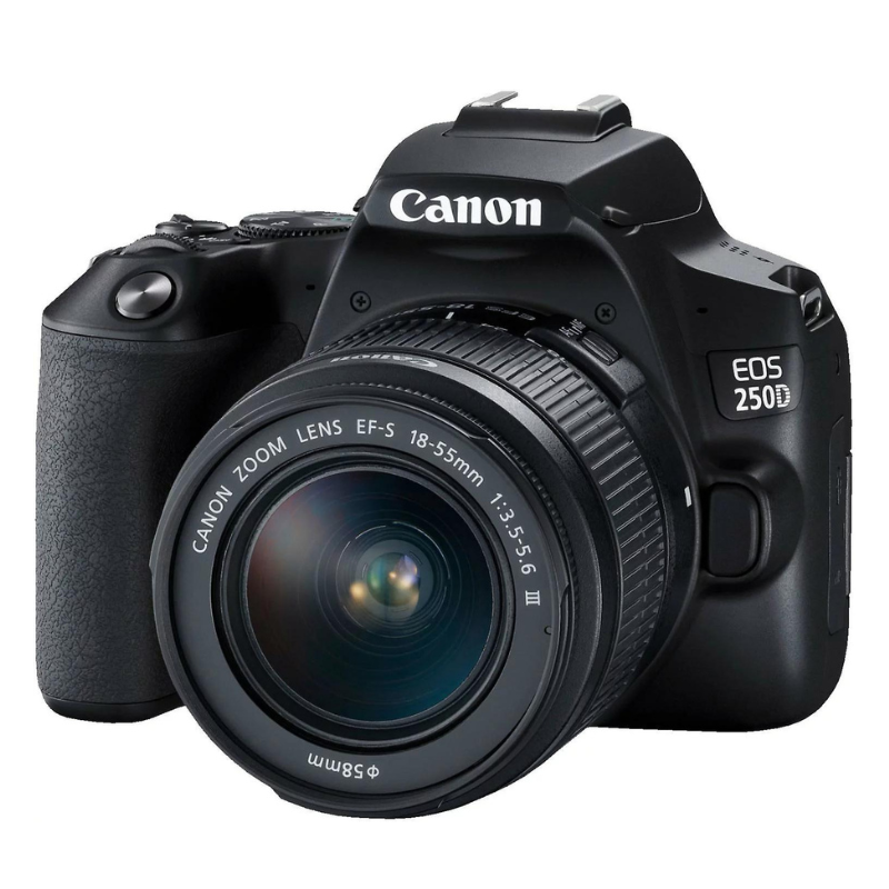 Canon EOS 250D With 18-55mm DC III Lens