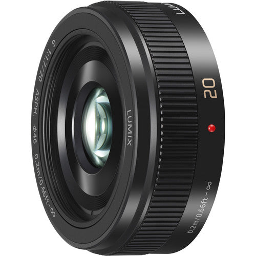 Panasonic Lumix G 20mm f/1.7 II Lens - Black (HH020A) - Hashtechguy