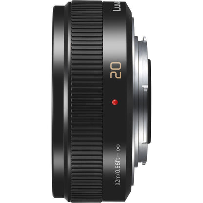 Panasonic Lumix G 20mm f/1.7 II Lens - Black (HH020A) - Hashtechguy