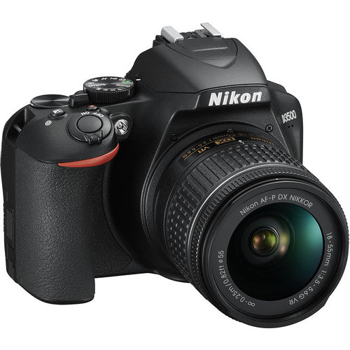 Nikon D3500 DSLR Kit (AF-P 18-55mm VR) Black - Hashtechguy