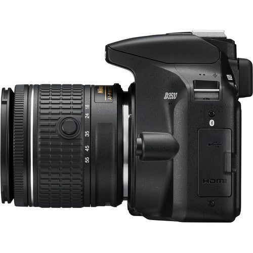 Nikon D3500 DSLR Kit (AF-P 18-55mm VR) Black – Hashtechguy