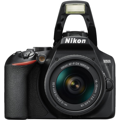 Nikon D3500 DSLR Kit (AF-P 18-55mm VR) Black - Hashtechguy