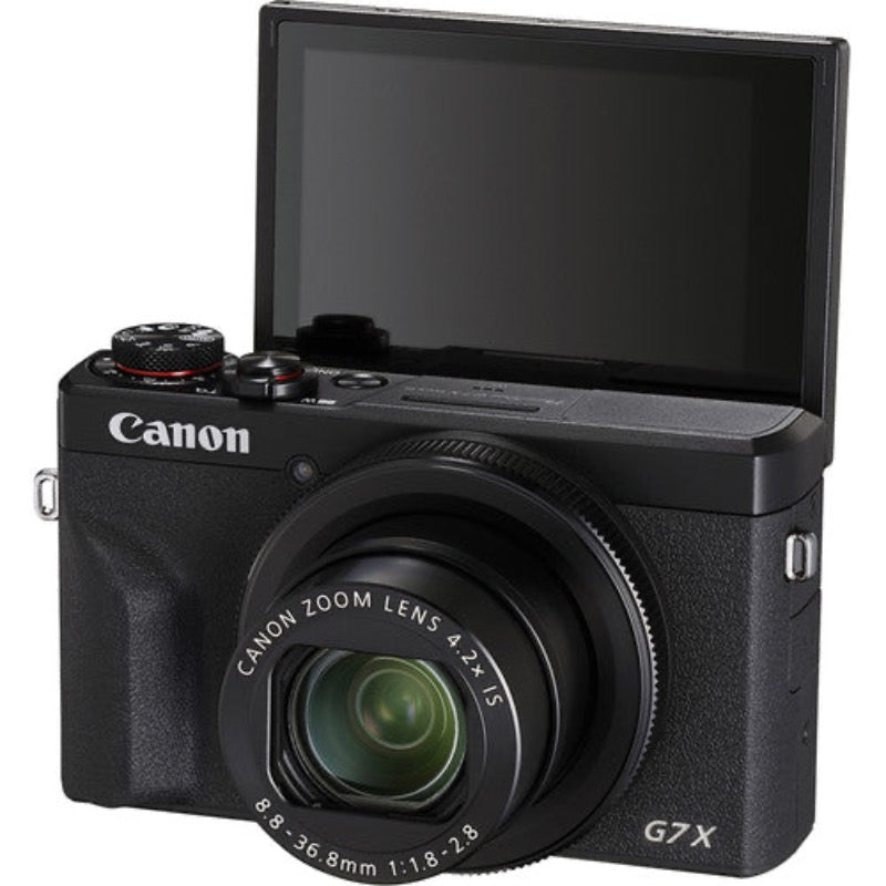 Canon PowerShot G7 X Mark III Digital Camera - Black - Hashtechguy