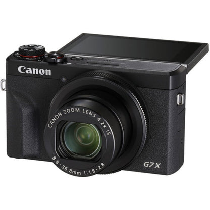 Canon PowerShot G7 X Mark III Digital Camera - Black - Hashtechguy