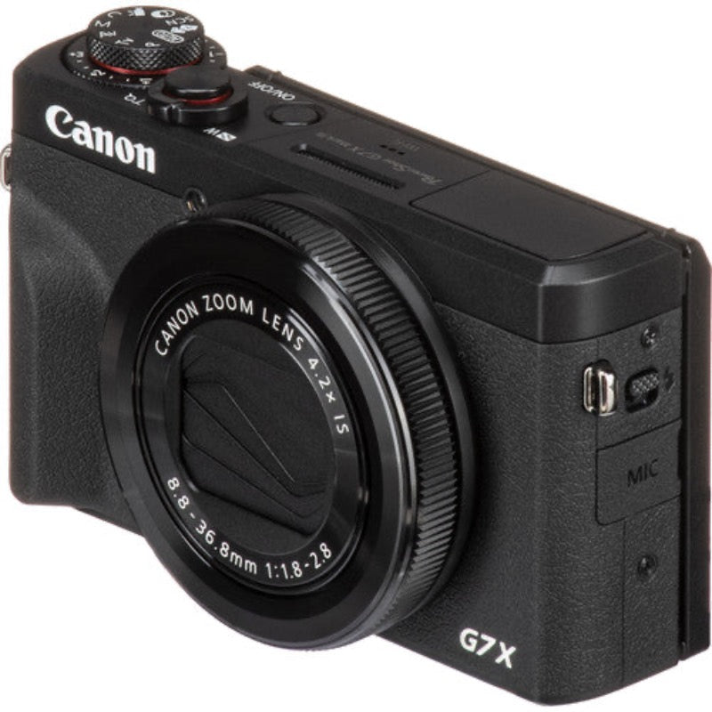 Canon PowerShot G7 X Mark III Digital Camera - Black - Hashtechguy