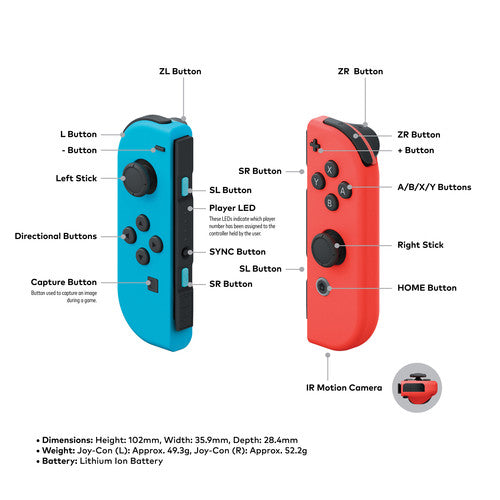 Nintendo Switch 2019 (Japan Version, Supports English, 110-240v, Supports All Regions Games) - Hashtechguy