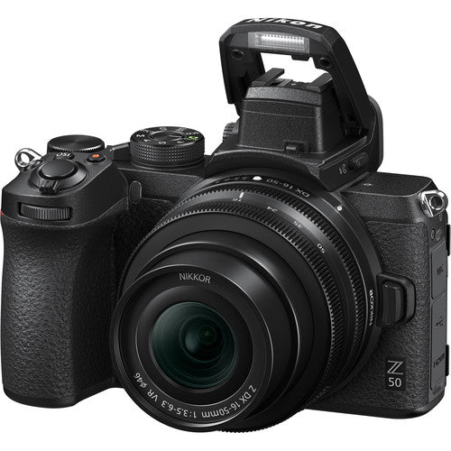 Nikon Z50 Mirrorless Digital Camera with 16-50mm Lens - Hashtechguy