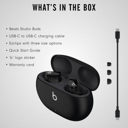 Beats by Dr. Dre Studio Buds Noise-Canceling True Wireless In-Ear Headphones