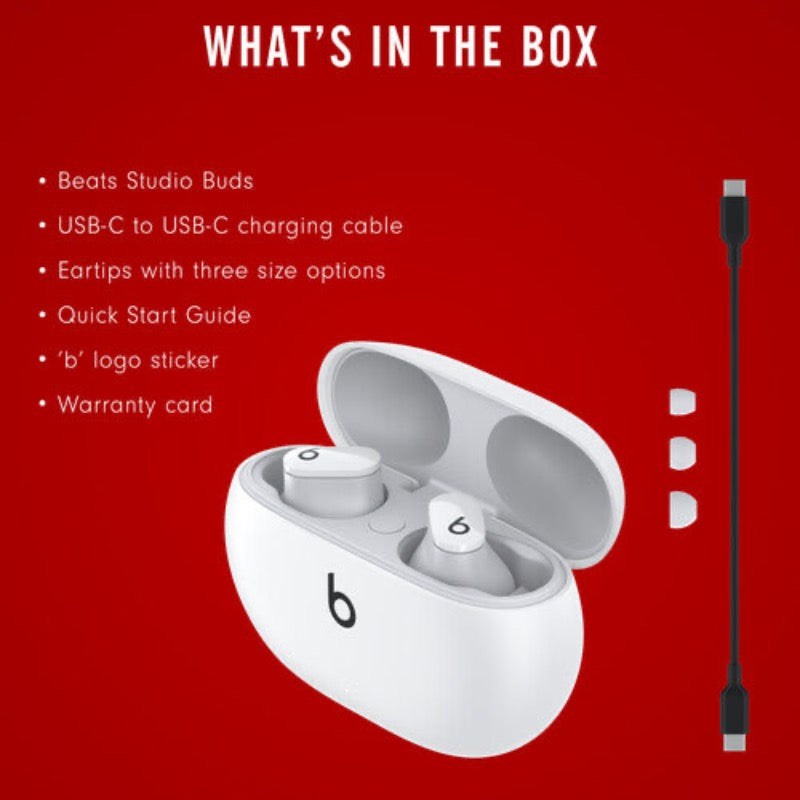 Beats by Dr. Dre Studio Buds Noise-Canceling True Wireless In-Ear Headphones