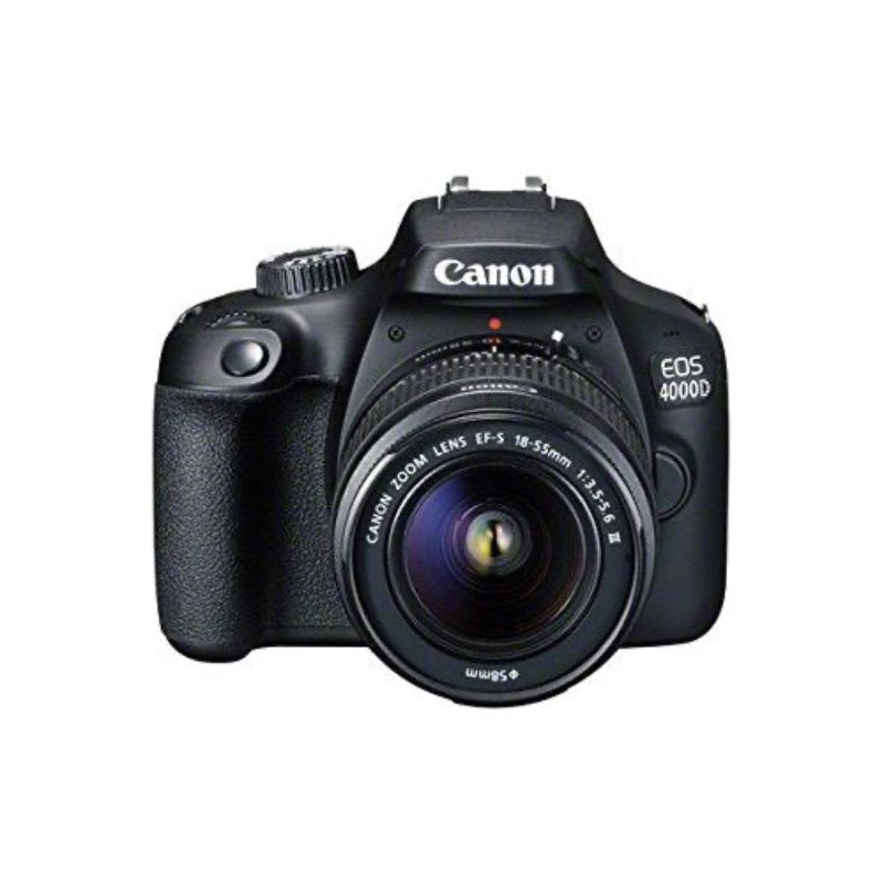 CANON EOS 4000D DSLR Camera with EF-S 18-55 mm f/3.5-5.6 III Lens - Hashtechguy