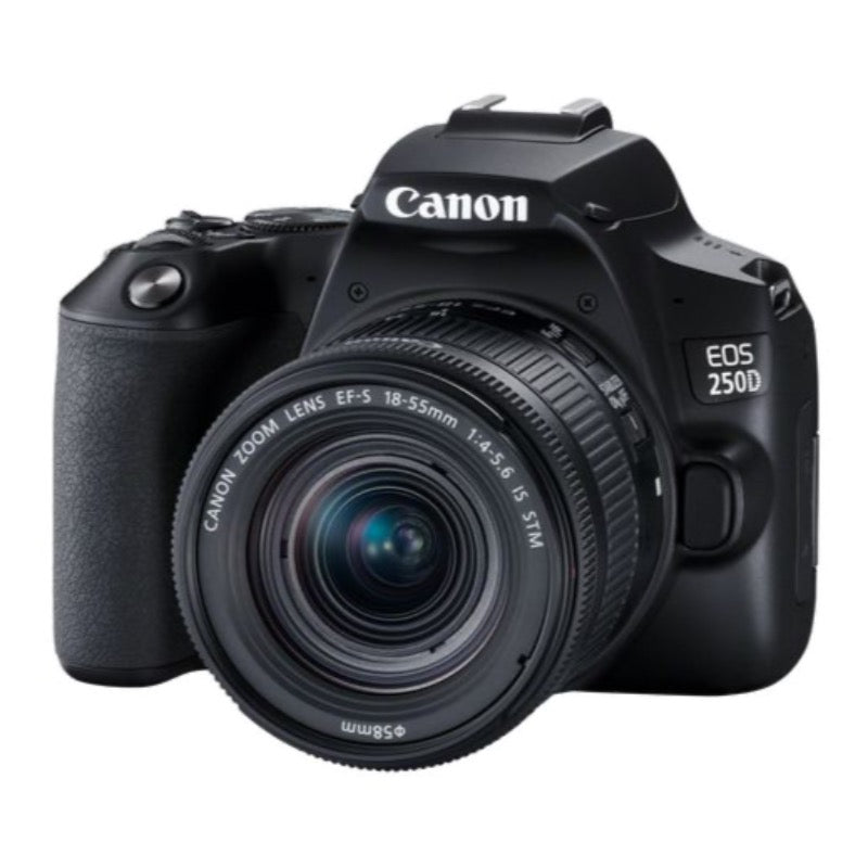 CANON EOS 250D DSLR Camera with EF-S 18-55 mm f/4.0 - f/5.6 IS STM Lens - Hashtechguy