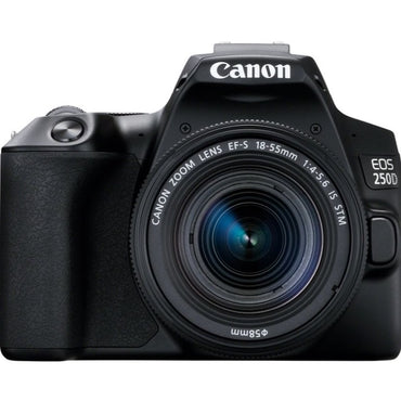 CANON EOS 250D DSLR Camera with EF-S 18-55 mm f/4.0 - f/5.6 IS STM Lens - Hashtechguy